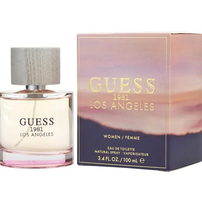 1981 Angeles de Guess para mujer, spray EDT de 3.4 oz