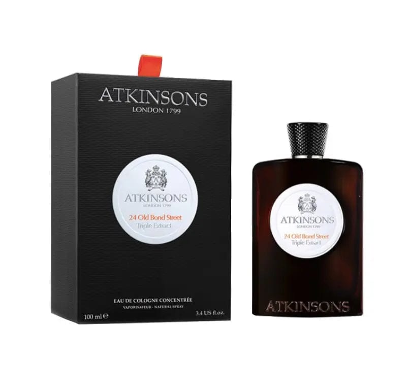 24 Old Bond Street Triple Extract par Atkinsons Unisexe 3,4 oz Vaporisateur EDC Concentrée