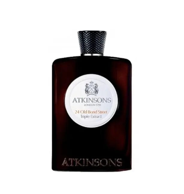 24 Old Bond Street Triple Extract par Atkinsons Unisexe 3,4 oz Vaporisateur EDC Concentrée
