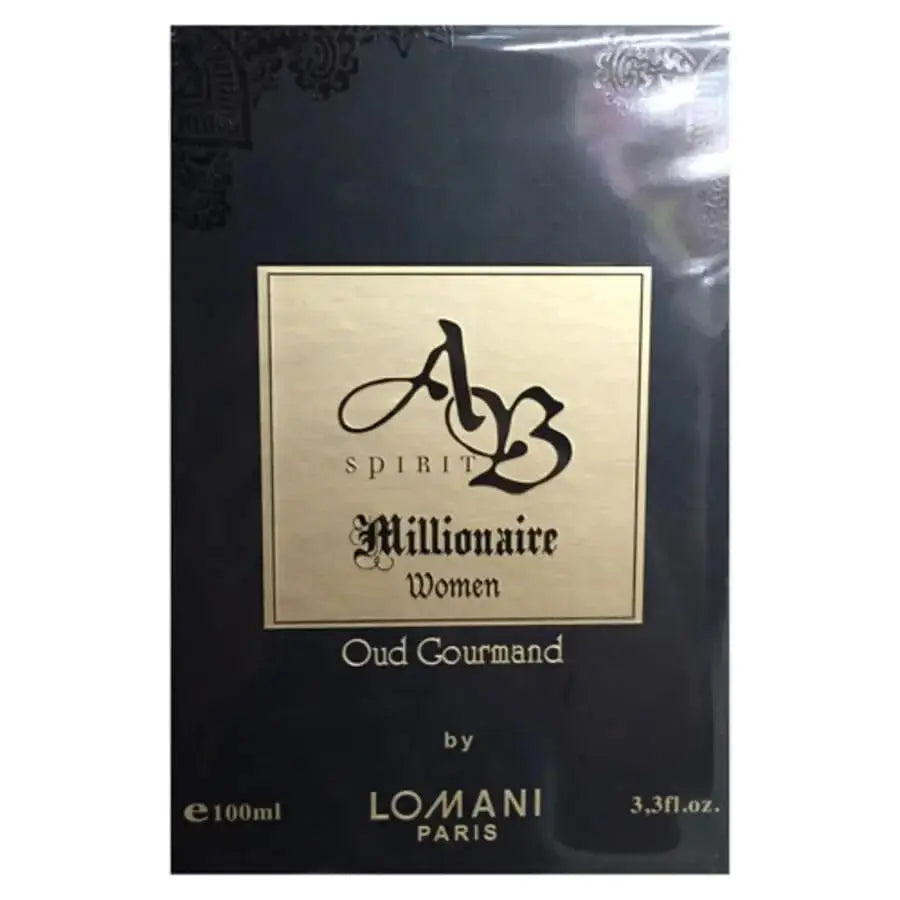 AB Spirit Millionaire Oud Gourmand par Lomani pour homme, eau de parfum en spray, 100 ml