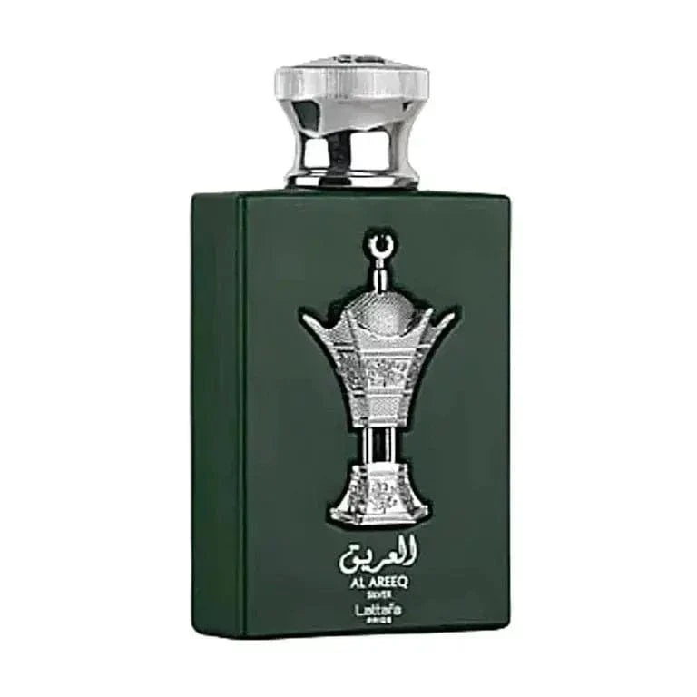 Al Areeq Silver de Lattafa Eau de Parfum unisexe 100 ml (3,4 oz) en spray