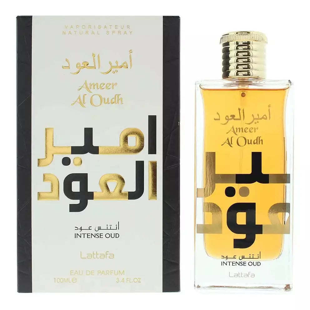 Ameer Al Oudh Intense Oud par Lattafa Unisexe 100 ml EDP Vaporisateur