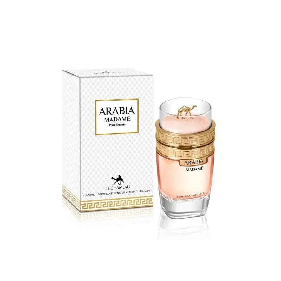 Arabia Madame de Le Chameau para mujer, eau de parfum en espray de 3.4 oz