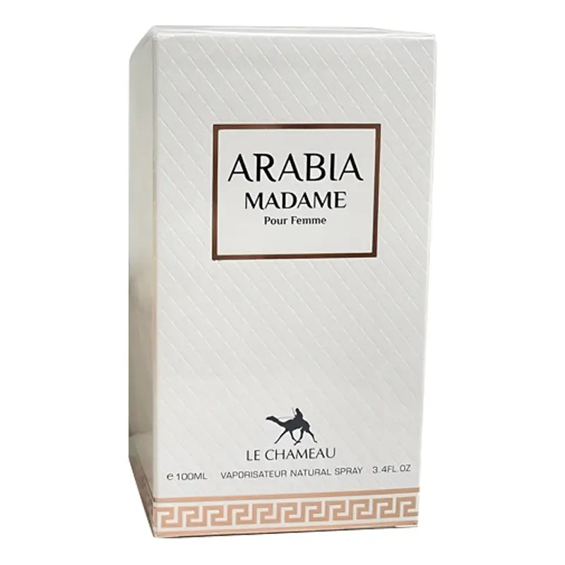 Arabia Madame de Le Chameau para mujer, eau de parfum en espray de 3.4 oz