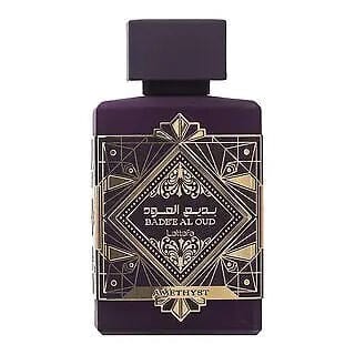 Badee Oud Amethyst de Lattafa, Eau de Parfum unisex, 3.4 oz (100 ml) spray