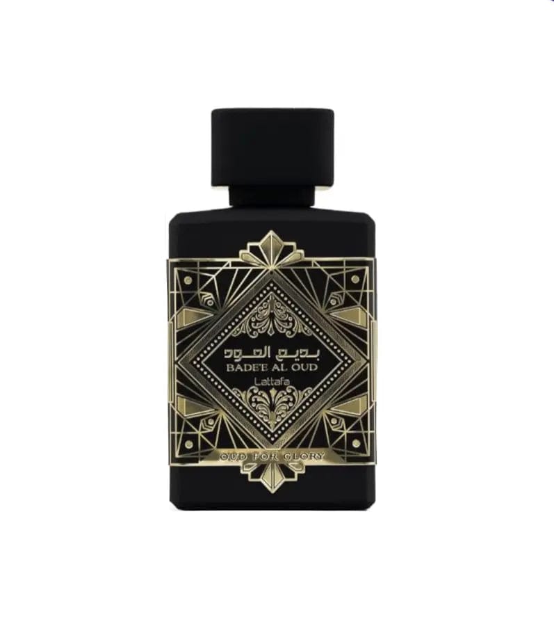 Badee Oud For Glory para hombre, Eau de Parfum en spray de 3.4 oz