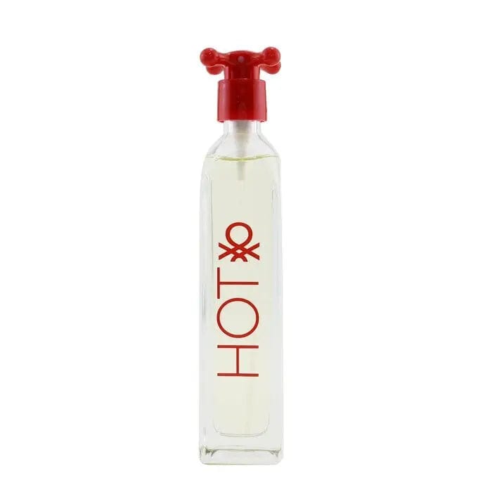 Benetton Hot de Benetton para mujer, Eau de Toilette en spray de 3.3 oz