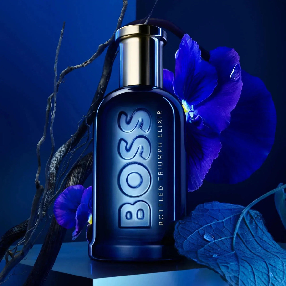 Bottled Triumph Elixir Intense par Hugo Boss pour homme, vaporisateur parfum 100 ml