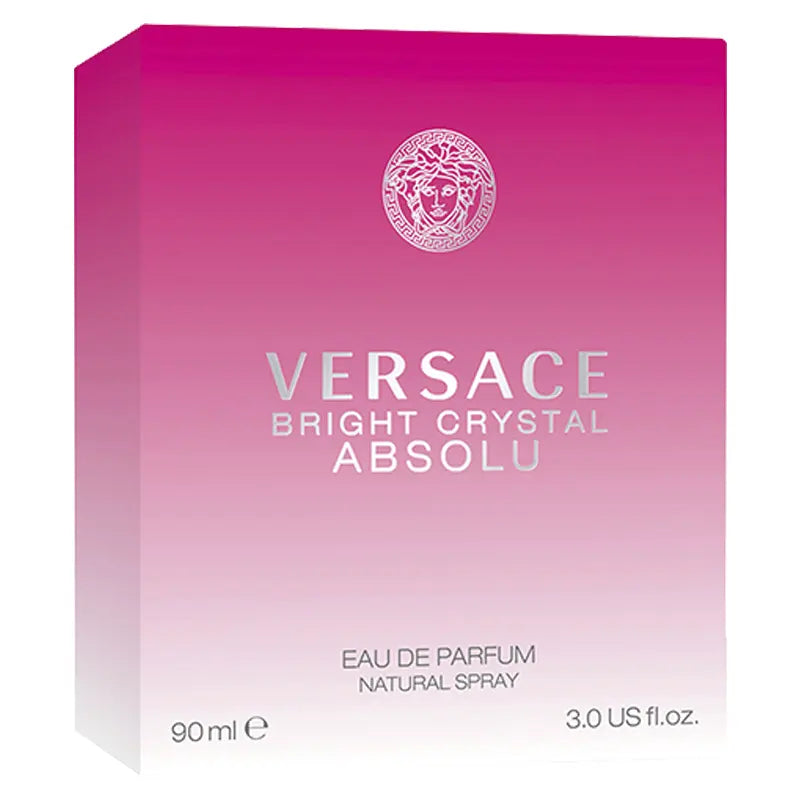 Bright Crystal Absolu de Versace para mujer, 3.0 oz, eau de parfum en aerosol