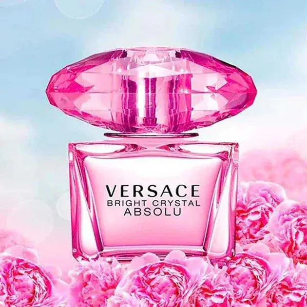 Bright Crystal Absolu de Versace para mujer, 3.0 oz, eau de parfum en aerosol