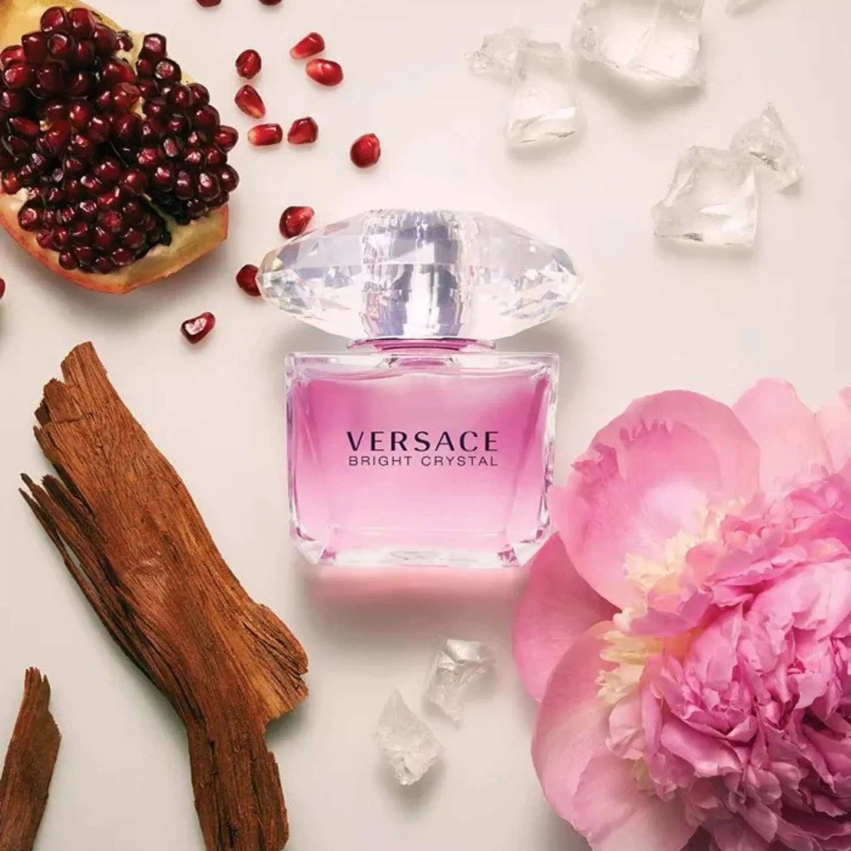 Bright Crystal de Versace para mujer, vaporizador EDT de 3.0 oz