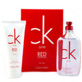 Coffret Ck One Red 2p 100 ml EDT Vaporisateur pour femme