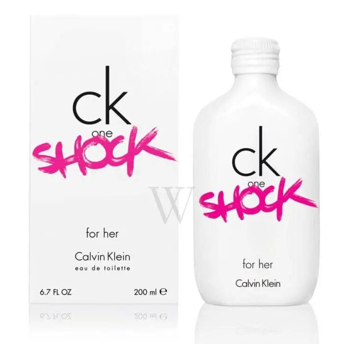 Ck One Shock By Calvin Klein For Women 6.7 oz EDT Spray