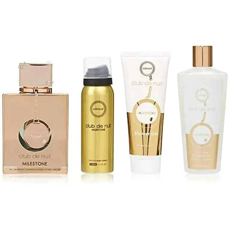 Coffret cadeau 4 pièces Club De Nuit Milestone par Armaf pour femme