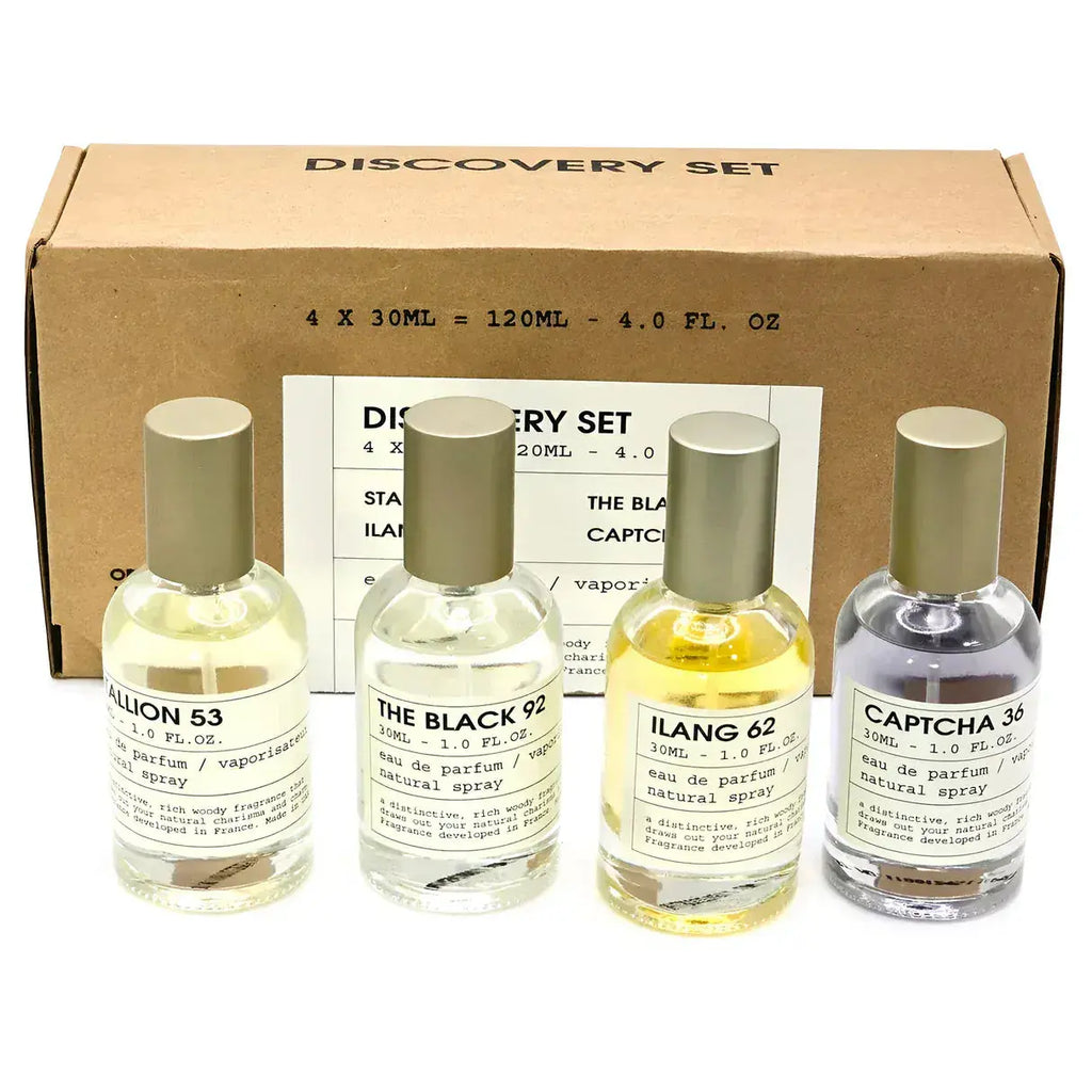 Set de descubrimiento de Emper para uso unisex, set de 4 piezas, Eau de Parfum en spray
