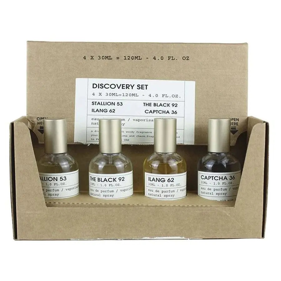 Set de descubrimiento de Emper para uso unisex, set de 4 piezas, Eau de Parfum en spray