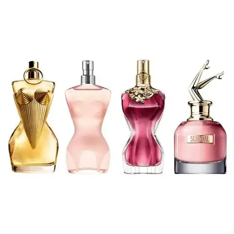 Set de descubrimiento Jean Paul Gaultier para mujer, set de 4 piezas EDP en spray (miniaturas)