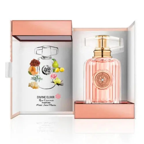 Divine Elixir Rose par Kristel Saint Martin pour femme, eau de parfum en vaporisateur de 100 ml