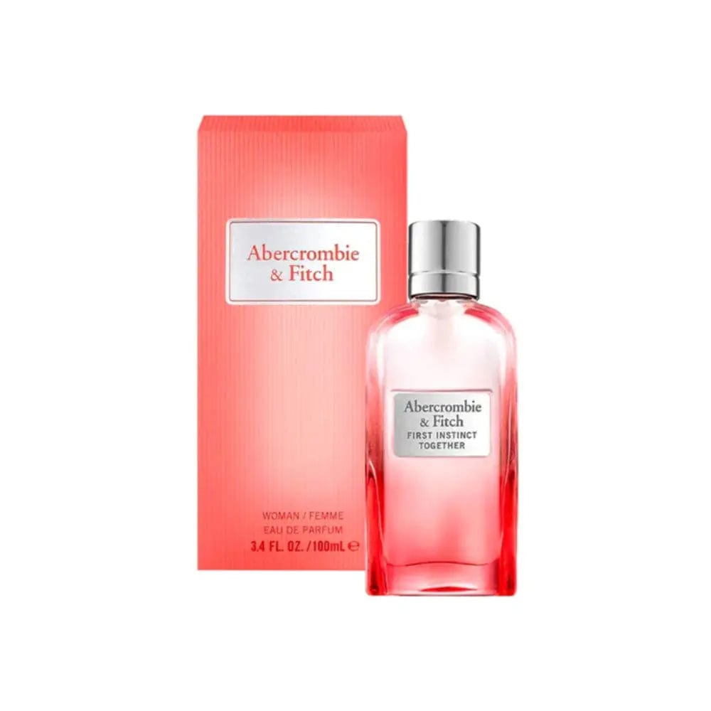 First Instinct Together de Abercrombie & Fitch para mujer, Eau de Parfum en spray de 3.4 oz