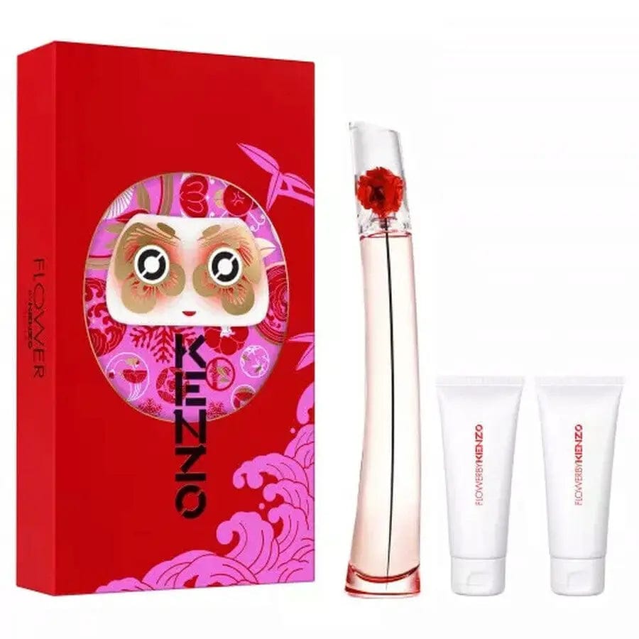 Flower L'Absolue de Kenzo para mujer (set de regalo de 3 piezas)