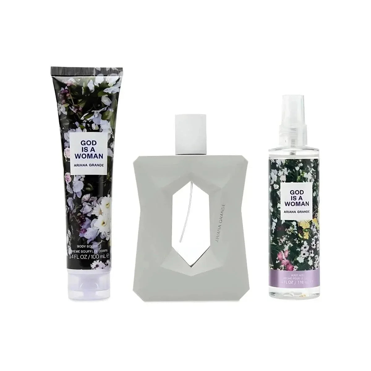 God Is A Woman de Ariana Grande para mujer (set de regalo de 3 piezas)