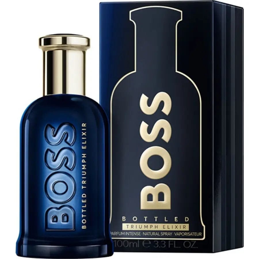 Bottled Triumph Elixir Intense par Hugo Boss pour homme, vaporisateur parfum 100 ml