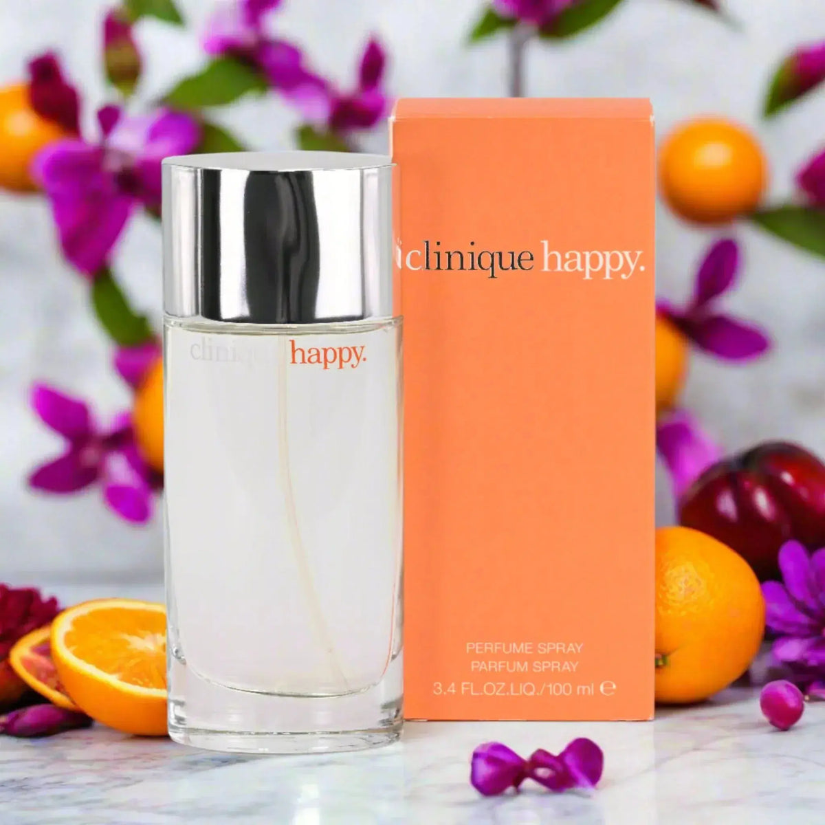 Happy de Clinique para mujer, perfume en spray de 3.4 oz