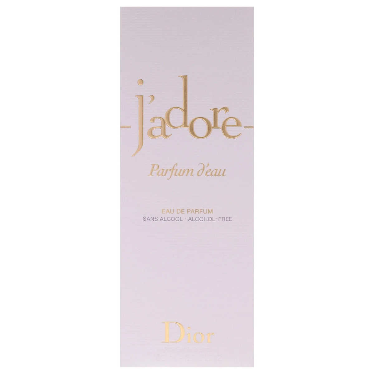 J'adore Parfum d'Eau de Dior pour femme, vaporisateur EDP 100 ml
