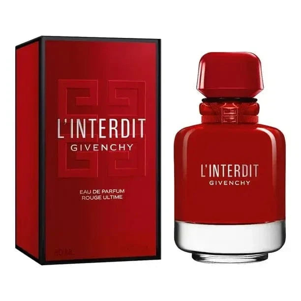 L'Interdit Rouge Ultime de Givenchy para mujer, Eau de Parfum en aerosol de 2.7 oz
