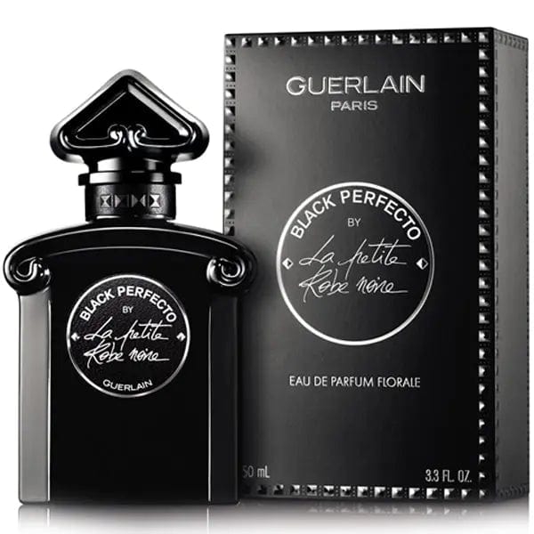 La Petite Robe Noire Black Perfecto de Guerlain para mujer, eau de parfum floral en atomizador de 3.3 oz