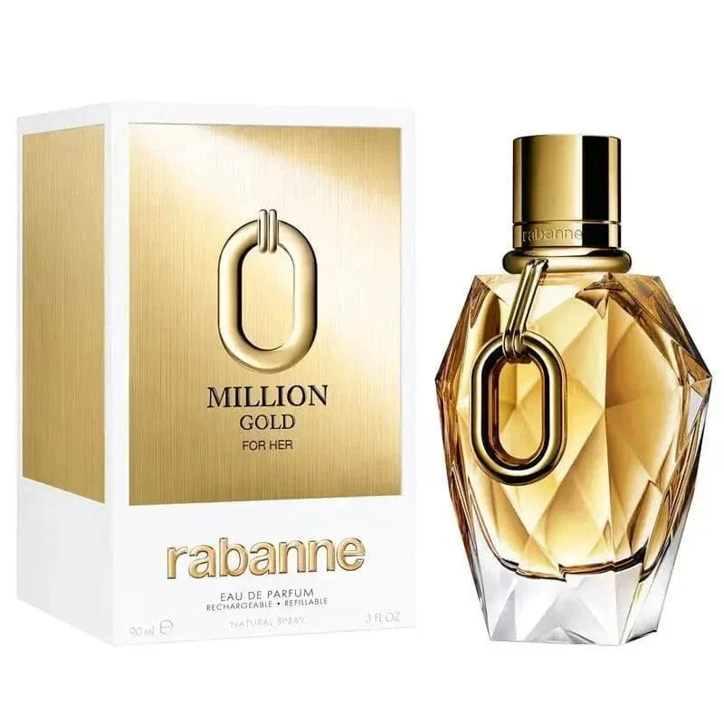 Million Gold de Paco Rabanne pour femme, eau de parfum en spray, 90 ml