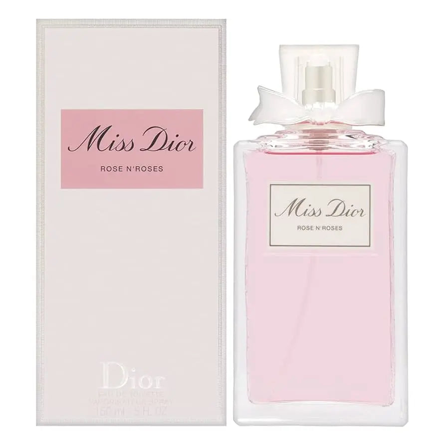 Miss Dior Rose N'Roses de Dior para mujer, eau de toilette en spray de 3.4 oz