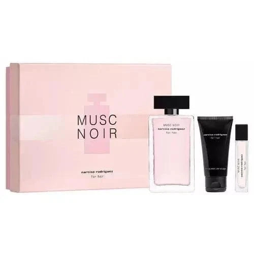 Coffret cadeau 3 pièces Musc Noir pour elle par Narciso Rodriguez pour femme