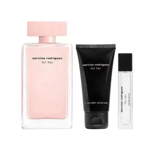 Coffret cadeau 3 pièces Musc Noir pour elle par Narciso Rodriguez pour femme