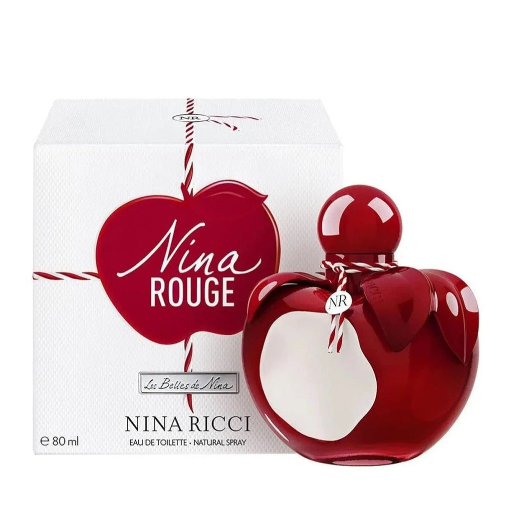 Nina Rouge de Nina Ricci para mujer, Eau de Toilette en spray de 2.7 oz