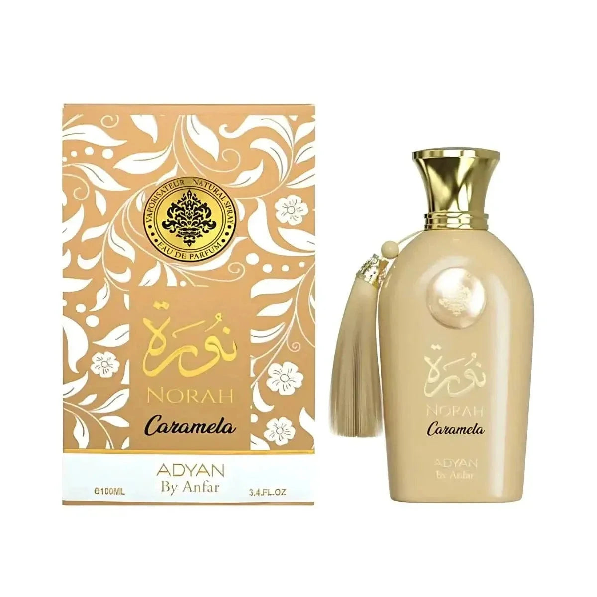 Norah Caramella de Adyan para mujer, Eau de Parfum en spray de 3.4 oz