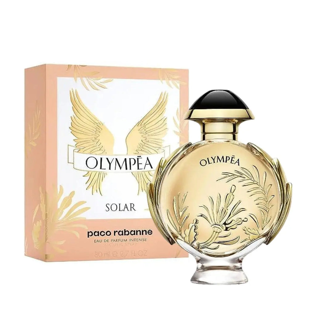 Olympea Solar de Paco Rabanne para mujer, Eau de Parfum Intense en spray de 2.7 oz