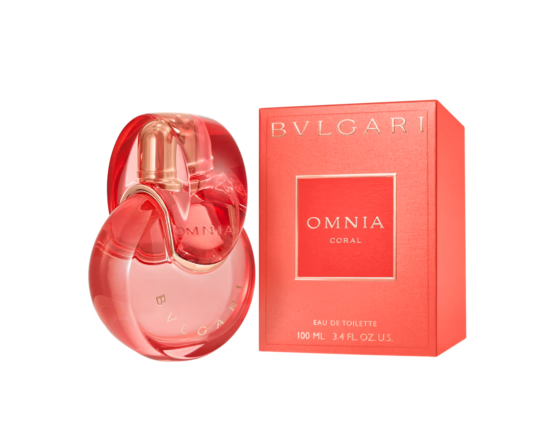 Omnia Coral de Bvlgari para mujer, eau de toilette en spray de 3.4 oz