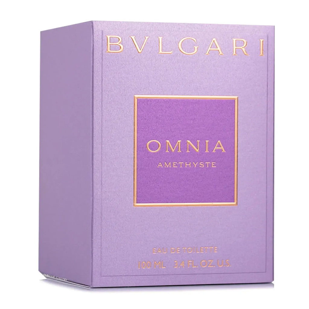Omnia Amethyste de Bvlgari para mujer, vaporizador EDT de 3.4 oz