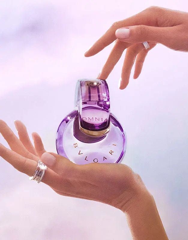 Omnia Amethyste de Bvlgari para mujer, vaporizador EDT de 3.4 oz