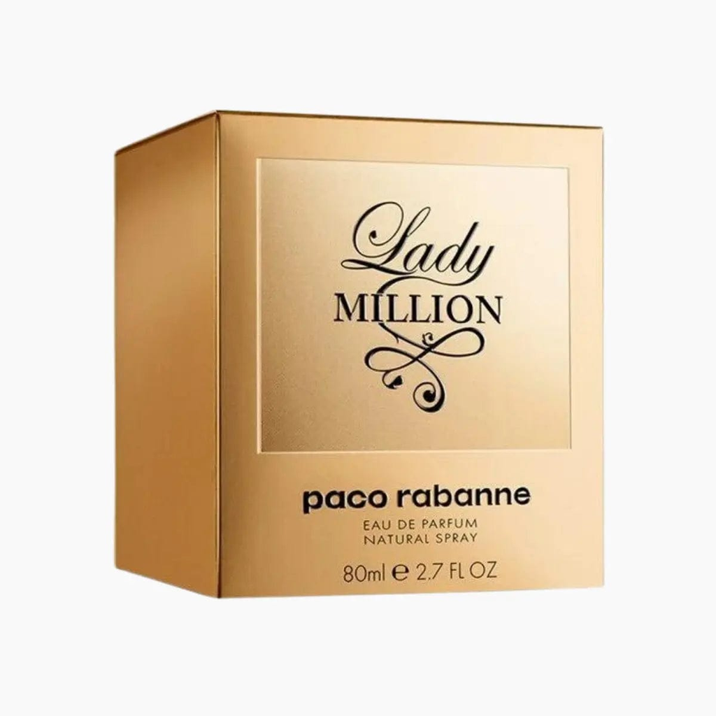 Paco Rabanne Lady Million para mujer, eau de parfum en spray, 2.7 oz