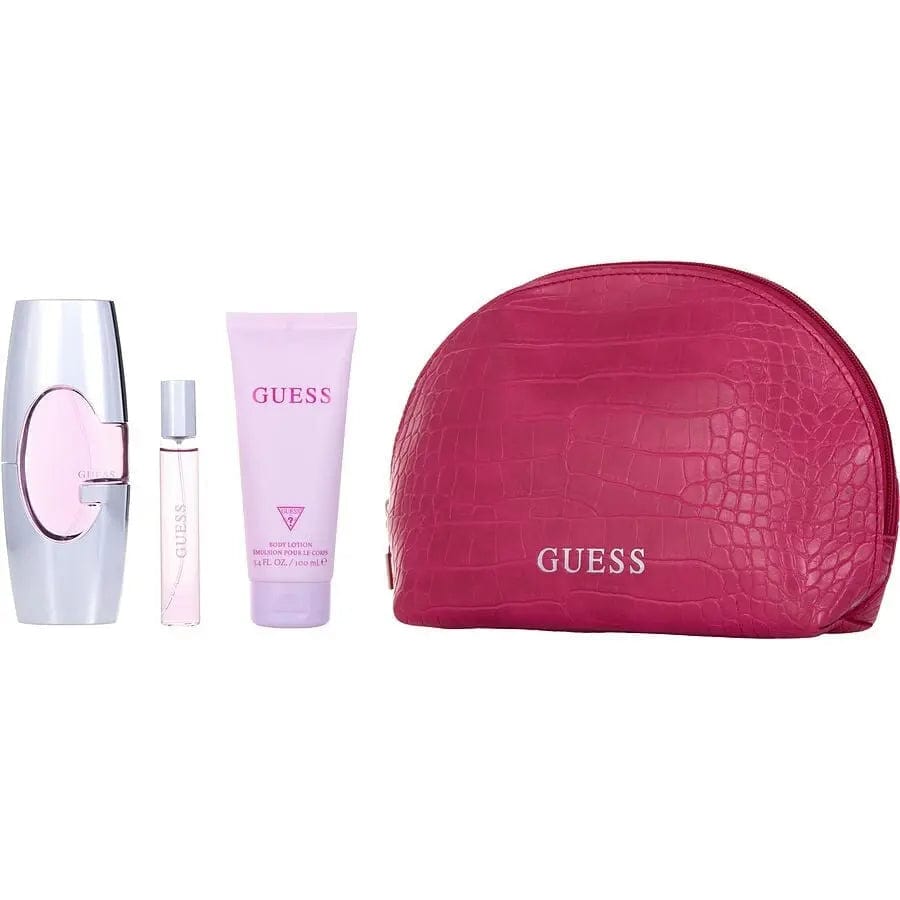 Pink de Guess pour femme (coffret cadeau 4 pièces)