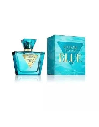 Seductive Blue de Guess para mujer, vaporizador EDT de 2,5 oz