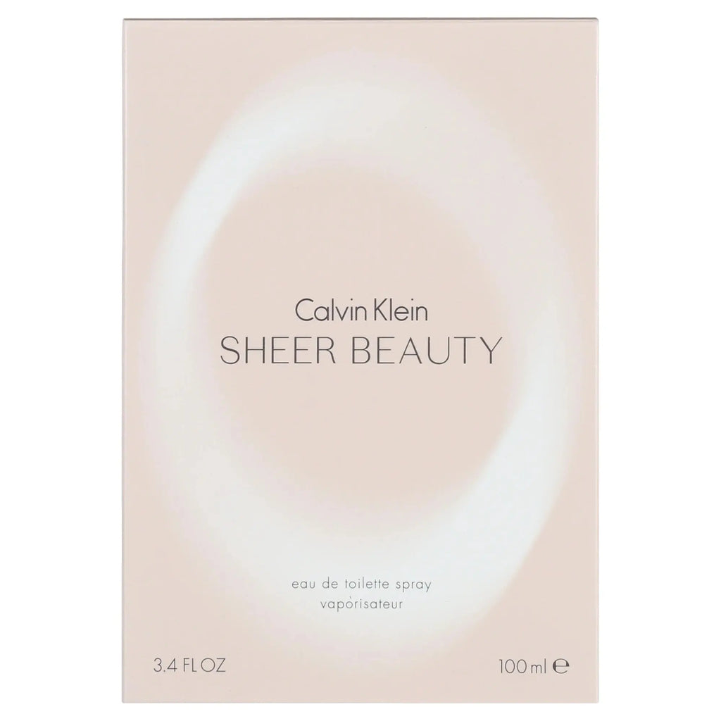 Sheer Beauty Calvin Klein Eau de Toilette pour femme 100 ml
