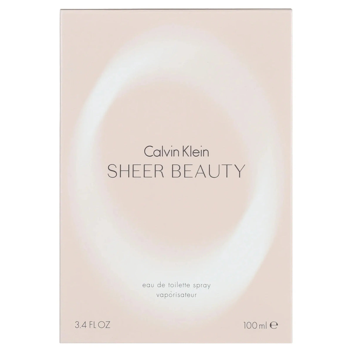 Sheer Beauty Calvin Klein Eau de Toilette pour femme 100 ml