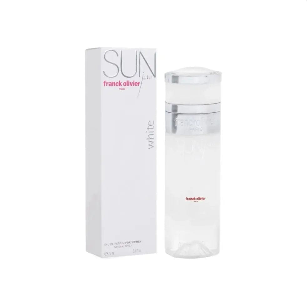 Sun Java White de Franck Olivier para mujer, Eau de Parfum en spray de 2.5 oz