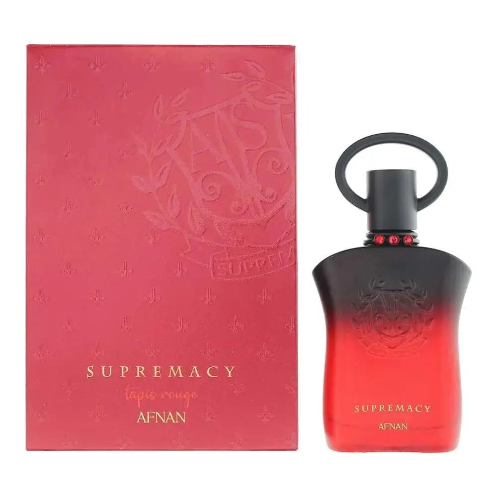 Supremacy Tapis Rouge de Afnan para mujer, Eau de Parfum en spray de 3.4 oz