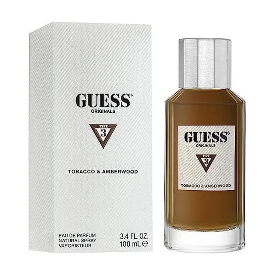 Tobacco Amber Wood By Guess For Men 3.4oz EDP Spray