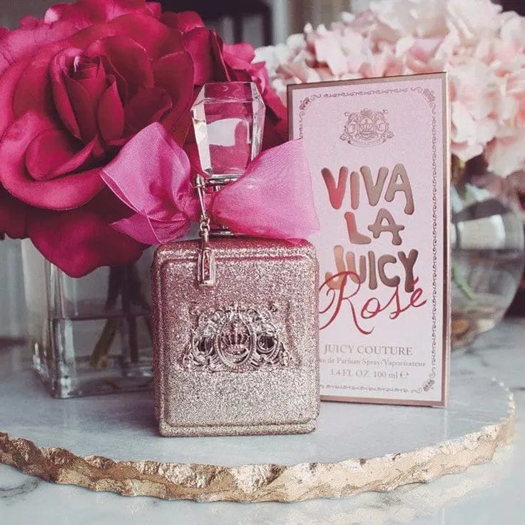 Viva La Juicy Rosé de Juicy Couture pour femme, vaporisateur EDP 3,4 oz