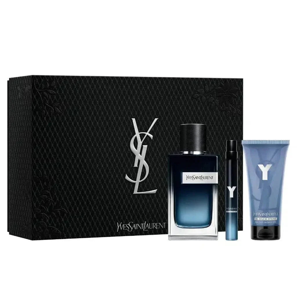 Y By Yves Saint Laurent For Men 3pc Gift Set EDP Spray